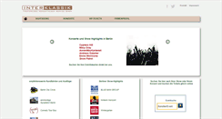 Desktop Screenshot of interklassik.net